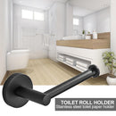 Stainless Steel Wall Mounted Toilet Paper Holder Bathroom Accessories (A) Newly