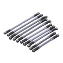 10pcs Metal Link Plastic End Rod for 1/10 RC Crawler Axial SCX10 II Parts Newly