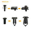 Car Fastener Clips Trim Panel Retainer Fastener door trim clamp For Infiniti