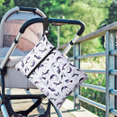 Waterproof Reusable Wet Bag Printed Diaper Nappy Bags with Two Zipper (B) Newly