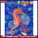 (DB7008) 5D DIY Seahorse Square Diamond Diamond Painting Kit Mosaic Art Crafts 2