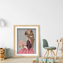 Diamond Painting Kit girl Full Round Rhinestone Wall