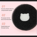 Portable Makeup Brush Dry Cleaner Box Quick Color Remover Sponge (Colorful)