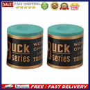 2pcs Billiard Chalks Pool Cue Stick No-slip Snooker Accessory (Dark Green)