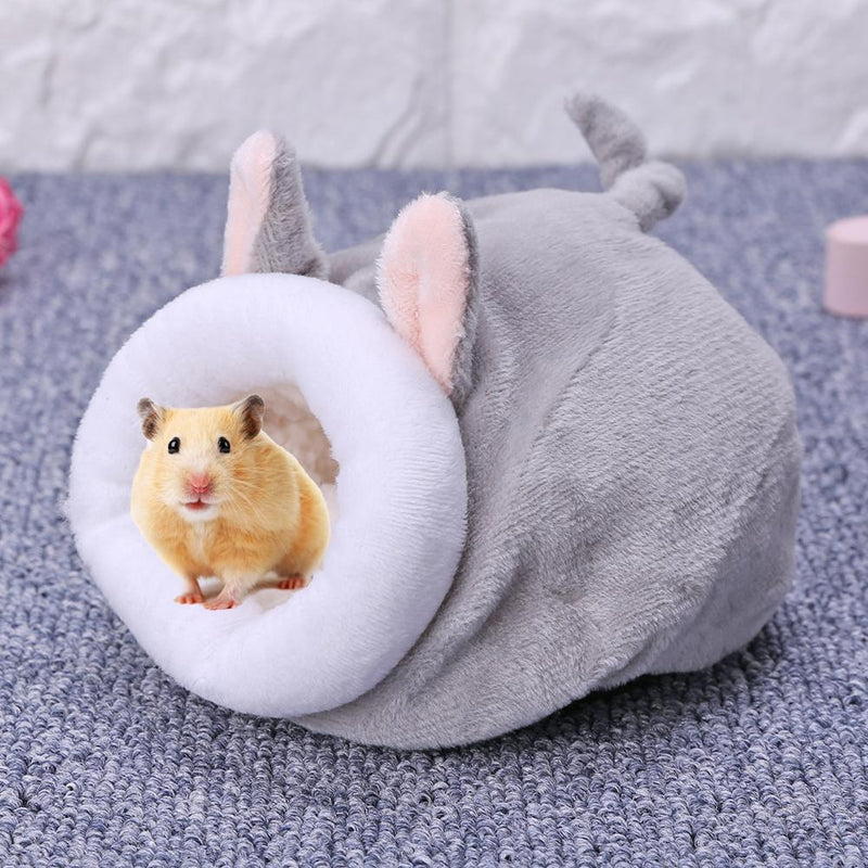Pet Sleeping House Warm Puppy Kitten Bed Soft Nest Kennel Small Animals Cozy
