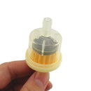 10x Inline Gas Fuel Filter 6MM-7MM 1/4" For Lawn Mower Small Engine Accessories