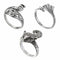 Yarn Guides Thimble Finger Wear Sewing Hook Open Ring Crochet Loop Knitted Ring