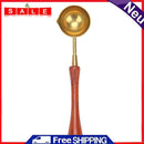 Wooden Wax Seal Stamp Retro Fire Warmer Melting Copper Waxing Spoon Stamp Tool