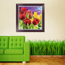 Tulip 5D Diamond Embroidery DIY Craft Painting Cross Stitch Mosaic Decor Newly
