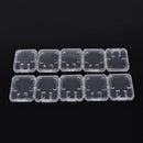 Holder Clear Standard SD/TF SDHC Card Storage Box Memory Card Case Transparent