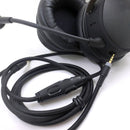 1.5m Headphone Audio Cable Cord Line Replacement with Tuning for HyperX Cloud