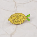 Creative Yellow Lemon Brooches Enamel Badges Jacket Bag Decor Jewelry Gift