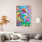 5D Rhinestone DIY Special Shaped Kit Colorful Flowers Diamond Painting