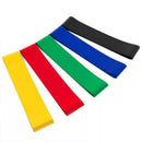 5pcs Resistance Latex Rubber Bands Loop Yoga Fitness Sports Workout Elastic Belt