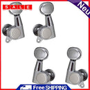 4pcs Chrome Metal Lock String Tuning Pegs String Tuners for Ukulele Guitar Bass