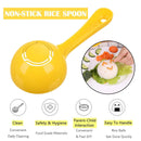 Rice Scoop Mold Non-stick DIY Sushi Mold Rice Ball Round Half Spoon M6P9