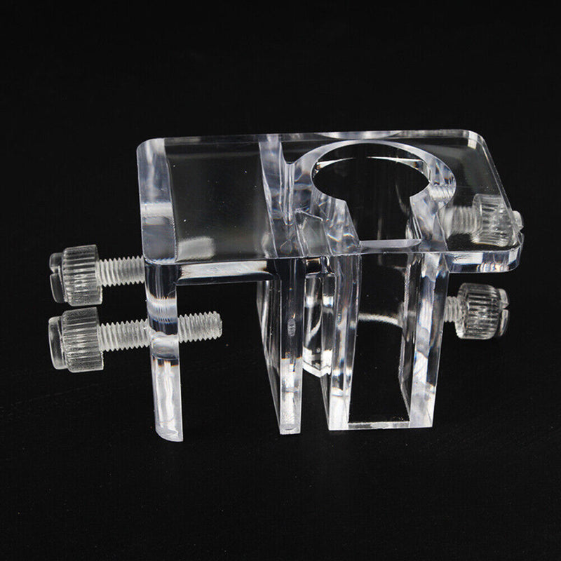 Fish Tank Aquarium Fixed Tubing Feeder Clamps Inflow Outflow Filter Hose Pi