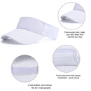 Sun Visor Hat - Summer Beach Cap for Women Men Sport Outdoor Empty Top Golf