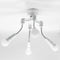 3PC 3 in 1/4 in 1/5 in 1 E27 to E27 Base Socket Splitter LED Light Lamp (B)