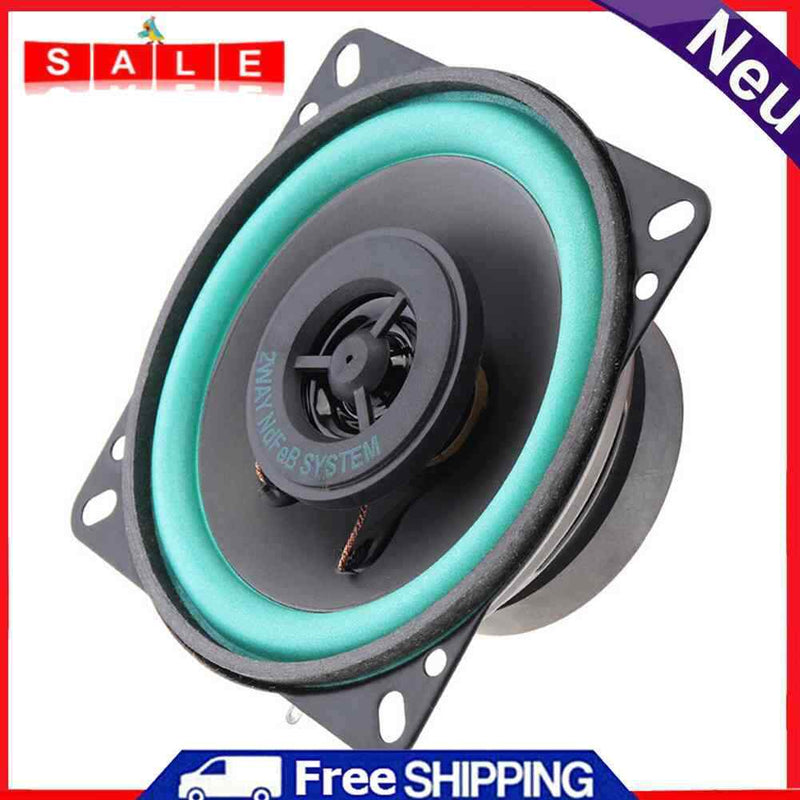 4"" 2 Way 100W Car Audio HiFi Coaxial Speaker Car Stereo Loudsspeaker VO-402