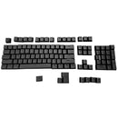 104pcs Universal Mechanical Keyboard Keycaps PC Bakclit Key Cap Set (Black)