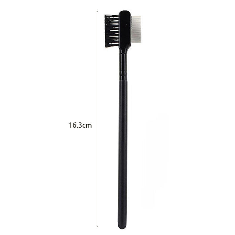 Pet Eye Comb Tear Stain Remover Double-Sided Eye Brush for Dog Cat (Black) Newly