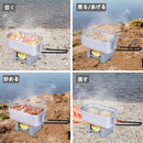 Foldable aluminum lunch rack retro nostalgic Japanese lunch rack set (850ml