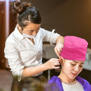 Hair Drying Cap Bonnet Hood Blow Dryer Attachment Hair Care Tools (Pink) Newly