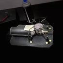 Vegetable Tanned Leather Outdoor Camping Pad for SOTO ST310 Stove (Black) Newly