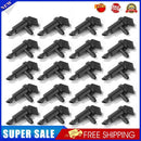 20pcs Drop Head Irrigation Water Dropper Kit for Plant Emitters (Black)
