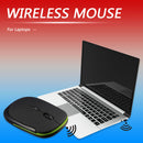2.4GHz Wireless 1600 DPI Adjustable Optical Laptop PC Mouse (Black)