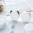 Cat Paw Wired Childs Earphone 3.5mm In-ear Earphone with Rotate Earphone Case