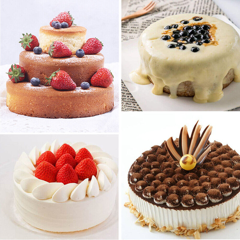 8 inch Round Silicone Dessert Mold Mousse Pan Household DIY Cake Baking Mou