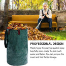 4 X Heavy Duty Garden Waste Bag Waterproof Refuse Sack Bin For Leaves Grass Z2O1