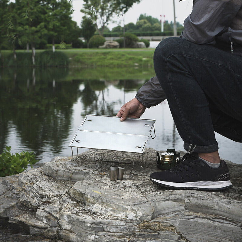 Ultralight Aluminum Alloy Outdoor Camping Picnic Furniture Folding Table