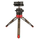 Rotating Ballhead Panoramic Tripod Head Camera Stabilizer Leveling Adapter Newly