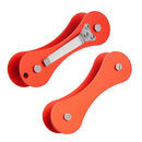 EDC Aluminum Hard Oxide Key Holder Organizer Clip Folder Keyring Keychain