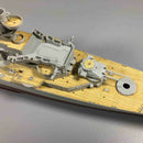 Wooden Deck with Trumpeter 05313 parts for CY350027 1:350 Prinz Eugen cruiser