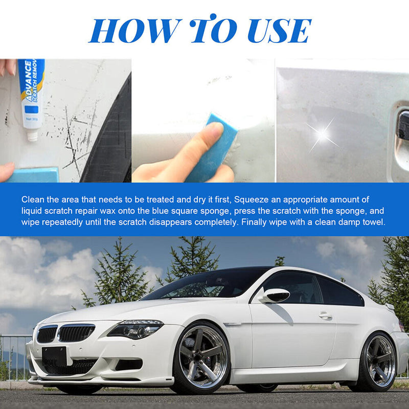 Car Paint Scratch Repair Agent Polishing Wax Scratches Repair Remover Care Tool