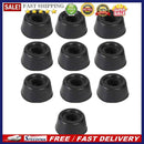 10pcs Rubber Bottom Support Pool Cue Tail Protective Sleeve Billiard Access