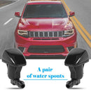2011-2017 For Grand Cherokee Front Windshield Windscreen Washer Nozzles 1 Pair