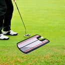 Golf Putting Practice Mirror Training Golf Eye Line Putter Swing Trainer