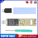 NVMe to USB Adapter M2 M Key SSD to to USB 3.1 A Card + USB A to C Adapter