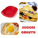 Microwave Oven Silicone Omelette Mold Kitchen Cooking Egg Roll Maker Cooker
