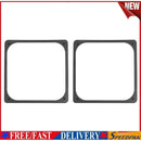 2pcs 120x120mm Anti Vibration Silicone Rubber Fan Gasket for PC Case Fan