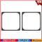 2pcs 120x120mm Anti Vibration Silicone Rubber Fan Gasket for PC Case Fan #F