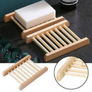 Holder Bathroom Supplies Bamboo Storage Box Soap Dish Sponge Plate Soap Holder