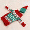 Festive Plush Snowmen Wine Bottle Cover Bag Banquet Christmas(JOY) Newly
