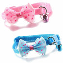 Cat Accessories Bell Pendant Dog Collar Kitten Necklace Cat Collars Adjustable