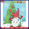 Gnome Gift Oil Paint By Numbers DIY Coloring Christmas Picture for Adults Chi